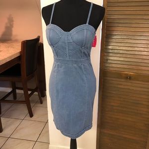 Denim dress